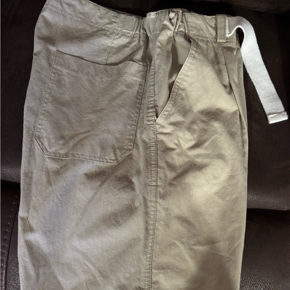 Sundays Tan and White Cargo Shorts - Picture 3 of 10